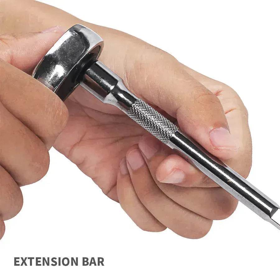 Car Repair Tool 46pcs Inch Socket Set Car Repair Tool Ratchet Torque Wrench Combo Tools Kit Auto Repairing Tool Set - EX-STOCK Canada