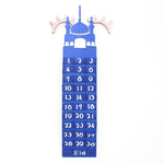 For Eid Al-Fitr And Ramadan, The Cloth Wall Calendar Carries The Bag - EX-STOCK Canada