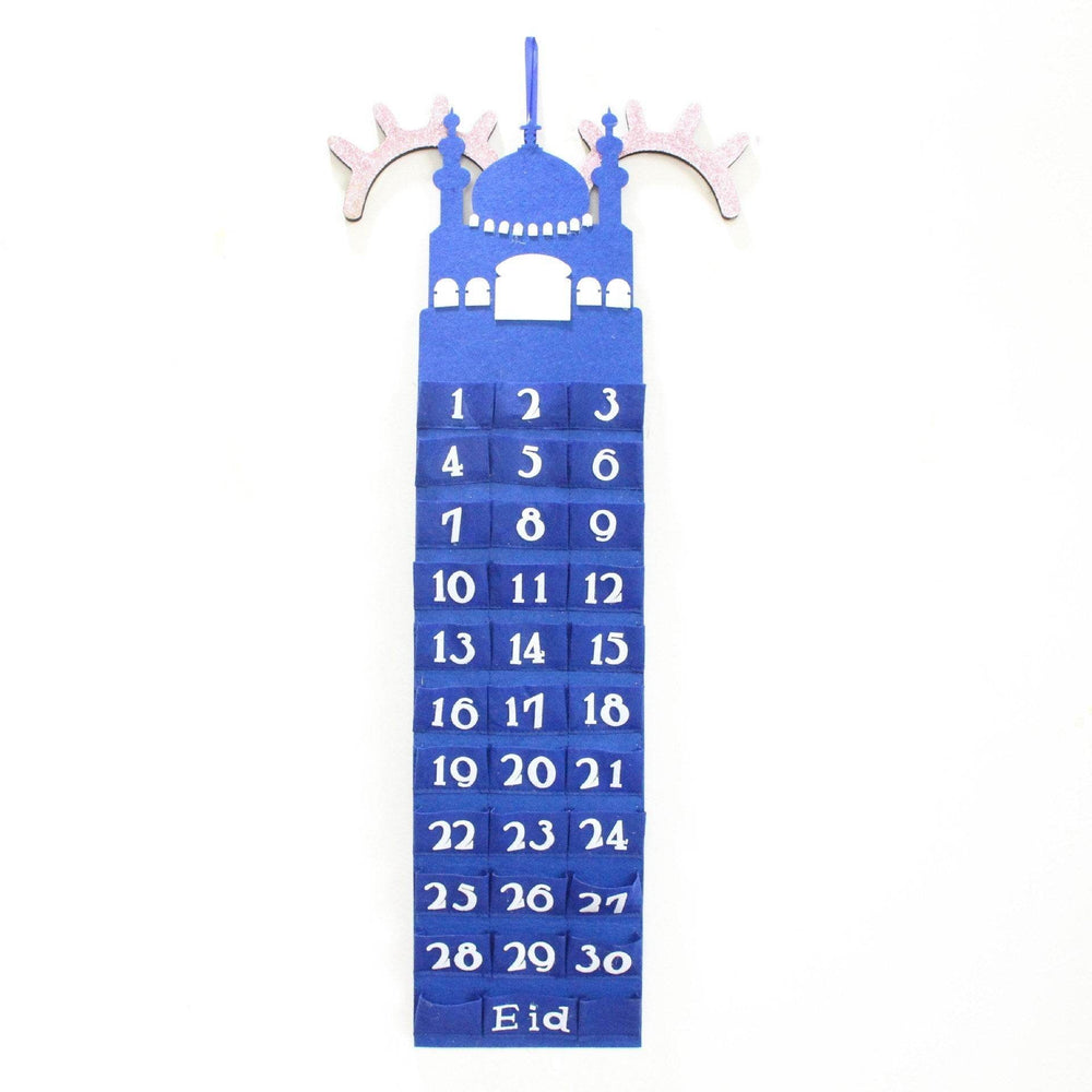 For Eid Al-Fitr And Ramadan, The Cloth Wall Calendar Carries The Bag - EX-STOCK Canada