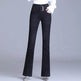 Korean Style Bootcut High-Waisted High Cotton Casual Jeans - EX-STOCK Canada