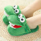Cotton Slippers Mouth Will Move Plush Cute Funny Indoor Winter Couple Soft Bottom Plush Toys Indoor Slippers - EX-STOCK Canada