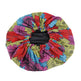 Pattern Satin Linned Bounce Hair Bonnet - EX-STOCK CANADA