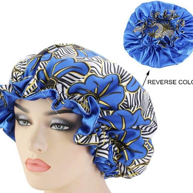 Bounce Curly Hair Bonnet Women Night Sleep Cap - EX-STOCK Canada