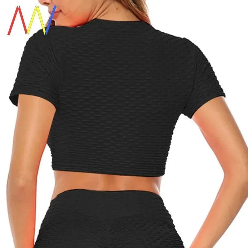 Tank Top Women Crop Gym Yoga Sport Bra Sports Shirts Workout - EX-STOCK CANADA