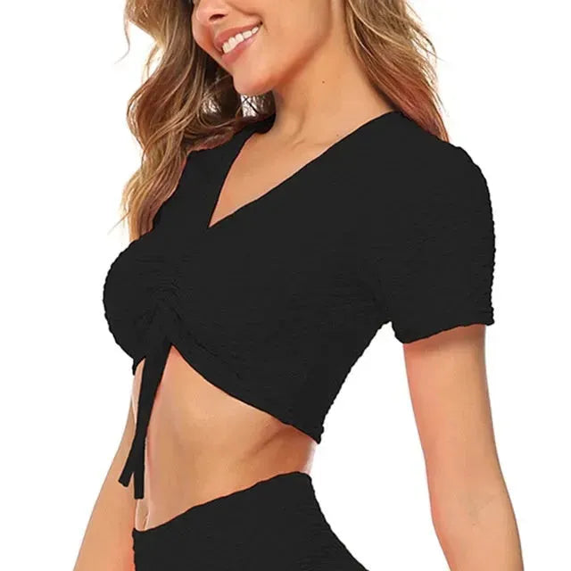 Tank Top Women Crop Gym Yoga Sport Bra Sports Shirts Workout - EX-STOCK CANADA