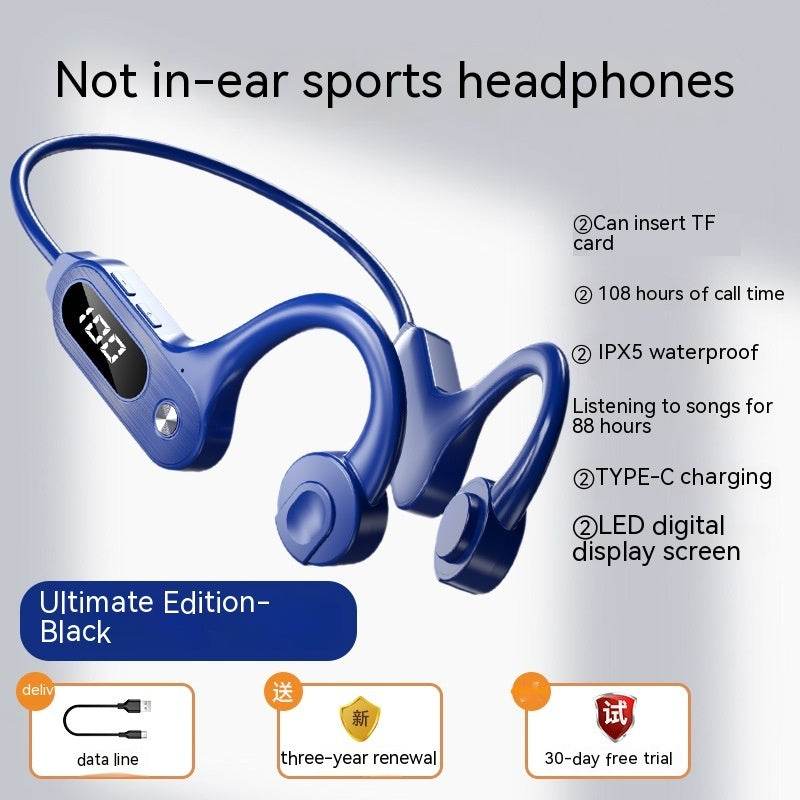 Wireless Ear Mounted Sports Long Range Earphones - EX-STOCK Canada