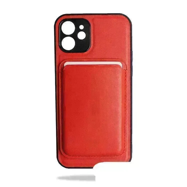 Leather Mobile Phone Case with Magnetic Card holder - EX-STOCK CANADA