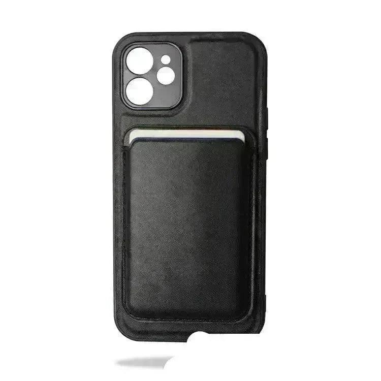 Leather Mobile Phone Case with Magnetic Card holder - EX-STOCK CANADA