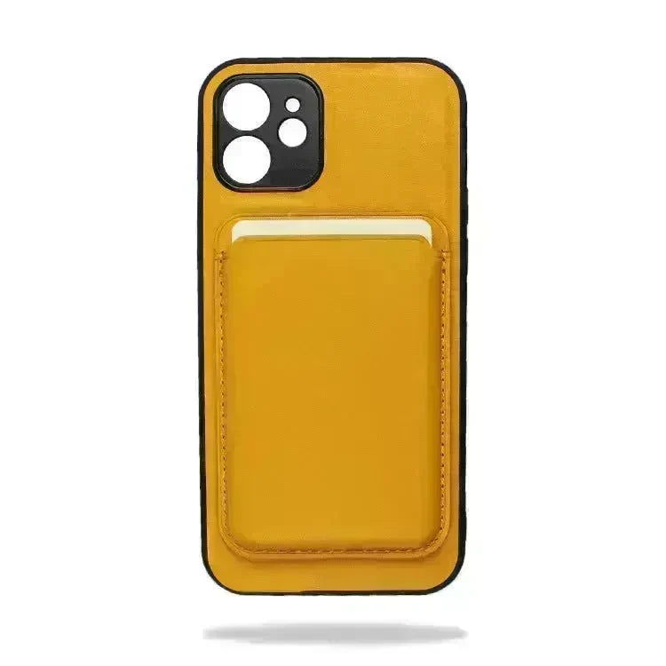 Leather Mobile Phone Case with Magnetic Card holder - EX-STOCK CANADA
