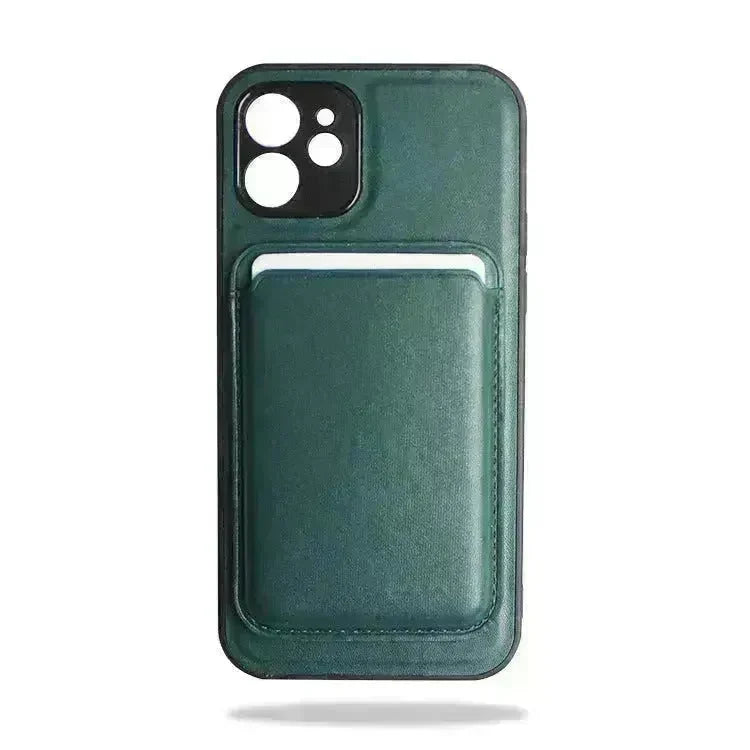 Leather Mobile Phone Case with Magnetic Card holder - EX-STOCK CANADA