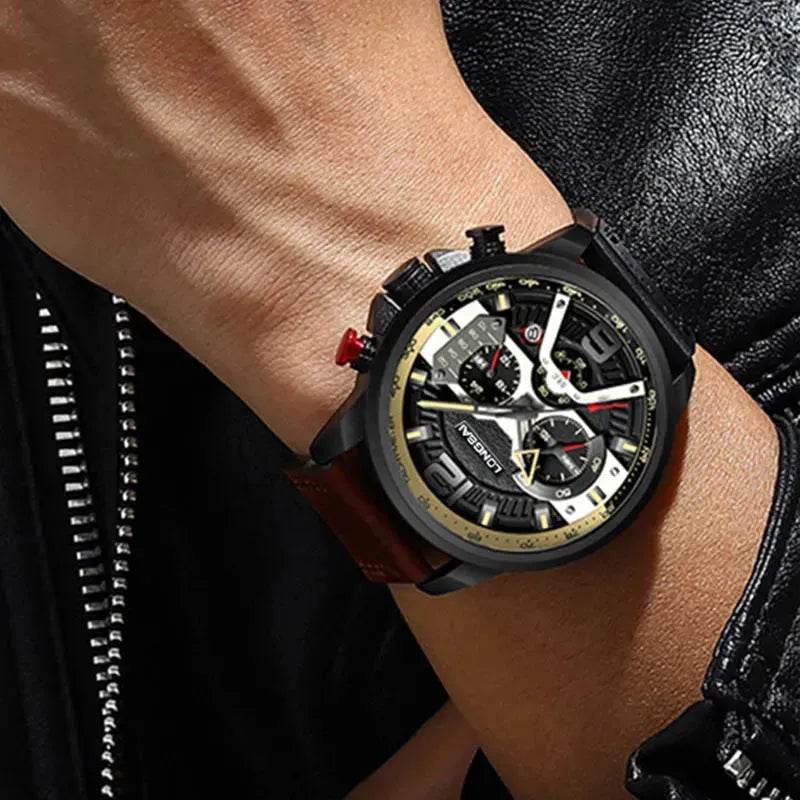 Multifunctional Waterproof Quartz Watch High-end Watch - EX-STOCK Canada