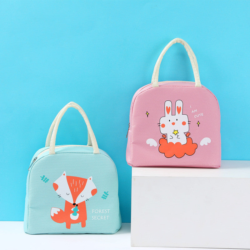 Cartoon Lunch Bag Insulation Bag Oxford Cloth Lunch Bag With Rice EX-STOCK