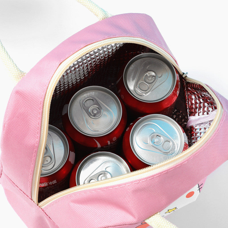 Cartoon Lunch Bag Insulation Bag Oxford Cloth Lunch Bag With Rice EX-STOCK