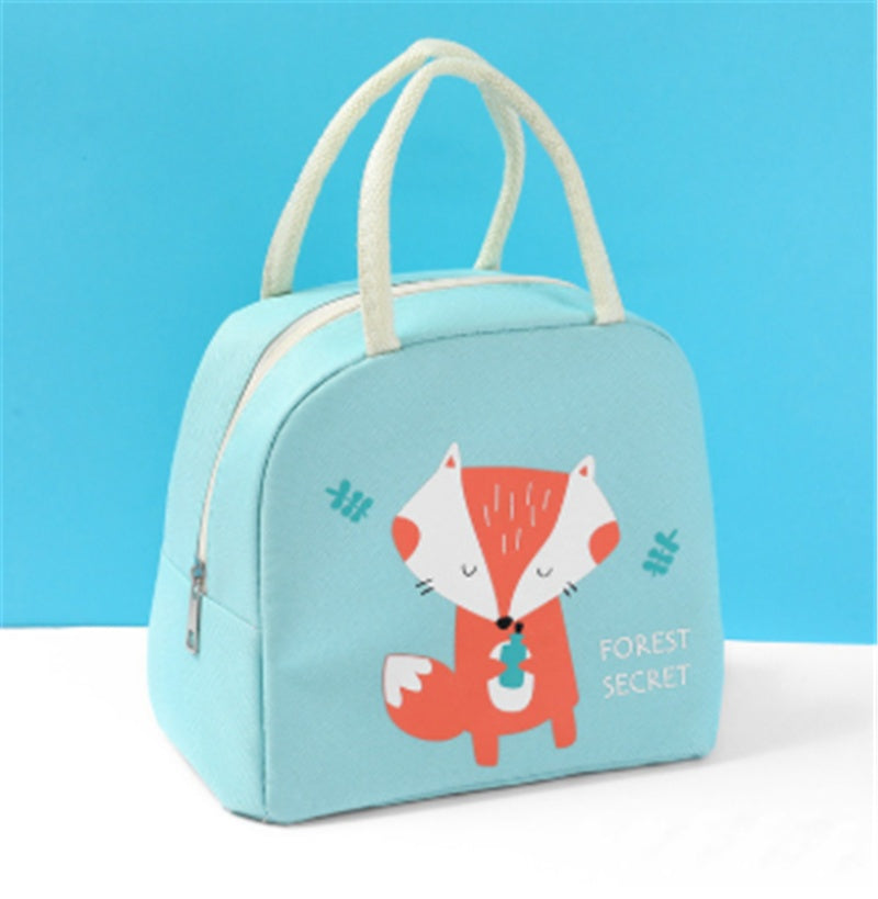 Cartoon Lunch Bag Insulation Bag Oxford Cloth Lunch Bag With Rice EX-STOCK