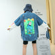 New Korean Style Heavy Industry Denim Jacket Women EX-STOCK Canada 