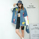 New Korean Style Heavy Industry Denim Jacket Women EX-STOCK Canada 