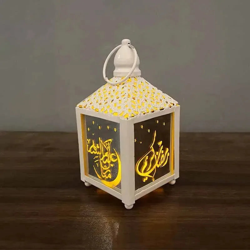 Lampe LED Eid Mubarak décor Ramadan Kareem décorations de suspension