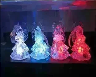 Colorful Acrylic Angel Night Light Christmas Gifts - EX-STOCK CANADA