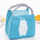 Insulated Lunch Bag – Thermal Storage Bag for Picnic, Work & Travel (Blue & Grey)
