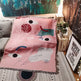 Leisure Blanket Line Blanket Creative Personality Art Blanket Cover Blanket Sofa Blanket EX-STOCK Canada 
