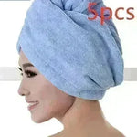 Women's Microfiber Hair Dryer Cap Absorbent Hair Towel. - EX-STOCK CANADA