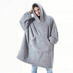 Thick Fleece Hooded Unisex Sweater Winter Double-sided Sweatshirt - EX-STOCK Canada
