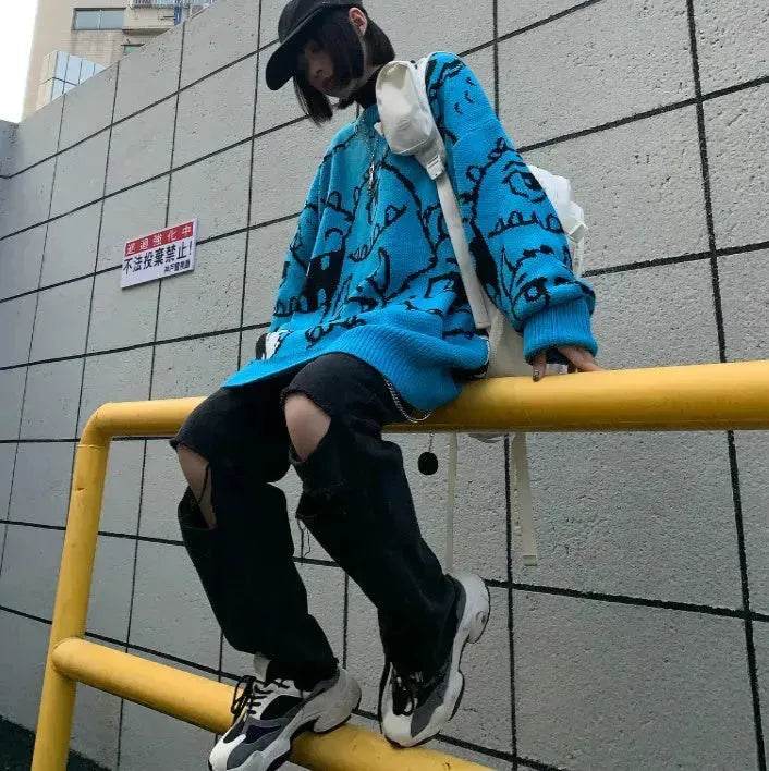 New Autumn Winter Thick woolen Oversized Pullover sweater Unisex - EX-STOCK Canada