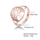Retro Hollow Design Tree Of Life Dress Ring Unisex - EX-STOCK Canada