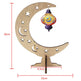 Ramadan Festival Kulbang Moon Painted Lantern Table Decoration Crafts Ornaments - EX-STOCK Canada