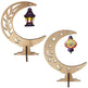 Ramadan Festival Kulbang Moon Painted Lantern Table Decoration Crafts Ornaments - EX-STOCK Canada