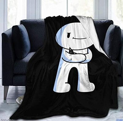 Blanket Double Thicken Square Blanket Lunch Break Blanket EX-STOCK Canada 