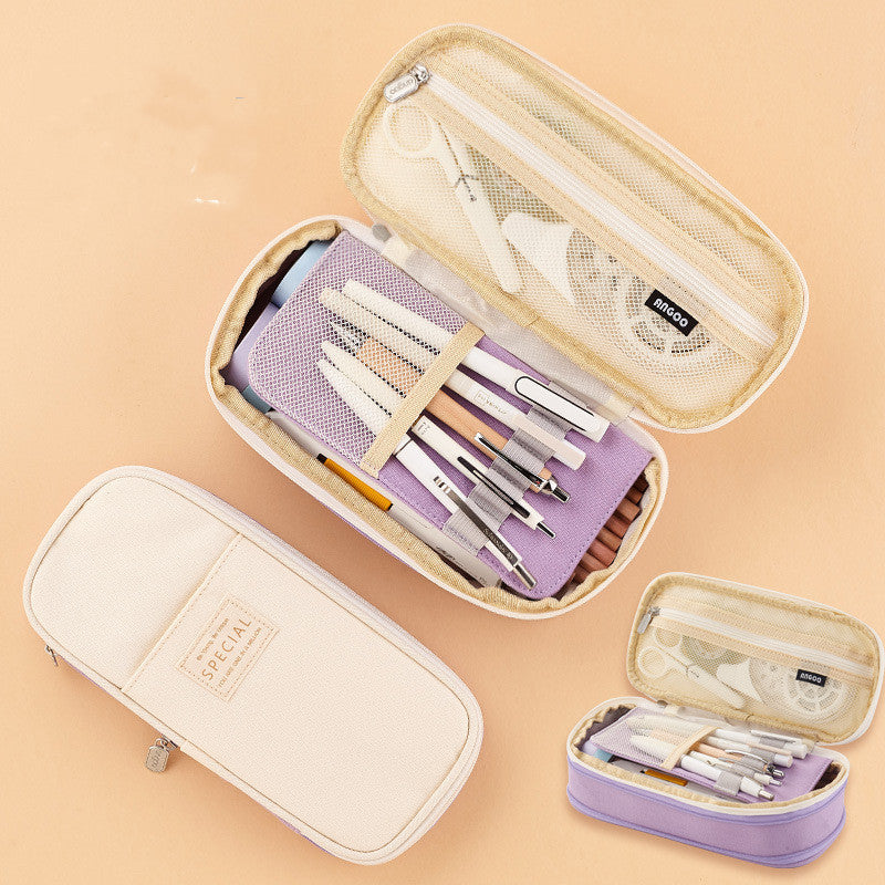 Stationery Bag Student Pencil Case Junior High School EX-STOCK