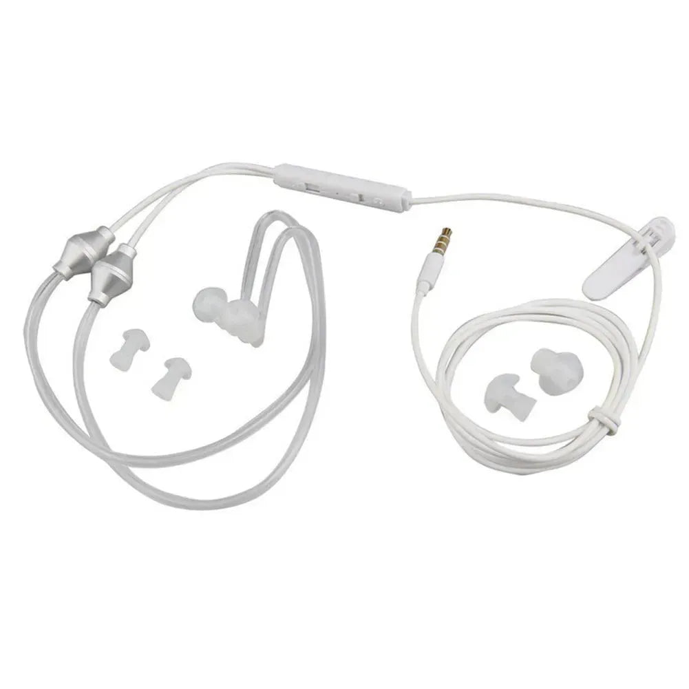 Mobile Phone Health Earphones With Microphone Bilateral in-ear Air Duct Health Non-hazardous Earphones - EX-STOCK CANADA