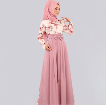 Nouvelle robe nationale longue pour femme européenne et américaine de Ldodo, robe de cérémonie du Ramadan, robe malaisienne - EX-STOCK Canada