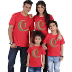 Parent-child short-sleeved Ramadan T-shirt Eid Mubarak moon print - EX-STOCK Canada