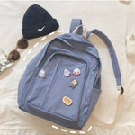 Junior High School Student School Bag Korean Version Harajuku U Japanese Cute Girl Middle School Student Mori High School Backpack EX-STOCK Canada