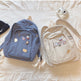 Junior High School Student School Bag Korean Version Harajuku U Japanese Cute Girl Middle School Student Mori High School Backpack EX-STOCK Canada