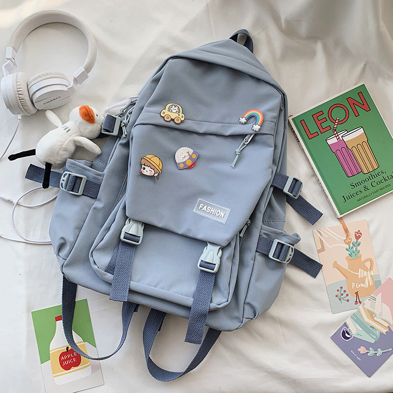 School Bag Female Backpack Large Capacity Backpack EX-STOCK