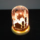 Ramadan Mosque Night Light Glass Cover Wooden Base Decoration - EX-STOCK Canada