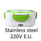 Kitchen Electric Heated Lunch Box Stainless Steel School Car Picnic Food Heating Heater Food Warmer Container EX-STOCK
