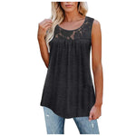 Casual Plus Size 5XL Lace Tops Summer loose  top - EX-STOCK CANADA
