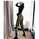 Streetwear Cargo Pants for Women black Jogger Trousers - EX-STOCK Canada