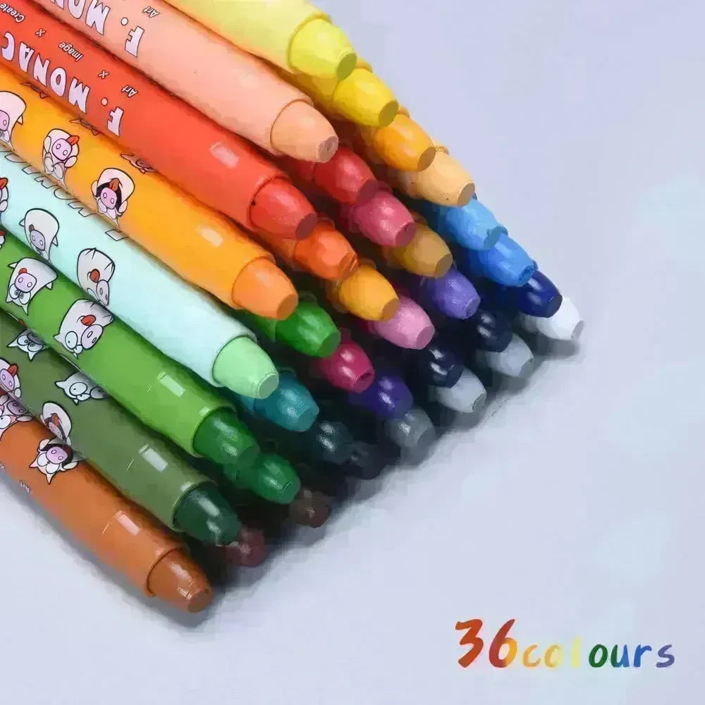 Washable Baby Rotating Mouse Crayon Set - EX-STOCK CANADA