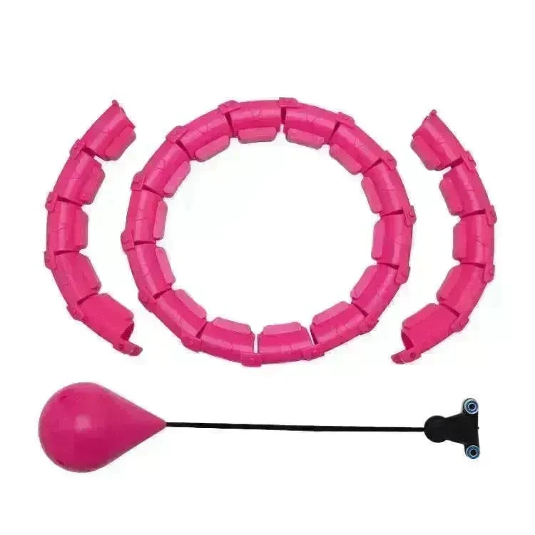 Abdominal Waist Trainer Smart Weighted Adjustable Hula Hoop - EX-STOCK CANADA