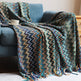 Bohemian Sofa Blanket Cross Border Knitting Blanket Office Nap Blanket Air Conditioning Blanket EX-STOCK Canada 