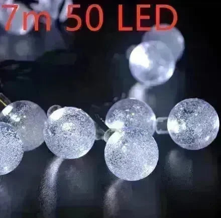 Crystal solar power of the led lamp string lights christmas lights solar garden outdoor decoration for christmas - EX-STOCK CANADA