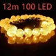 Crystal solar power of the led lamp string lights christmas lights solar garden outdoor decoration for christmas - EX-STOCK CANADA