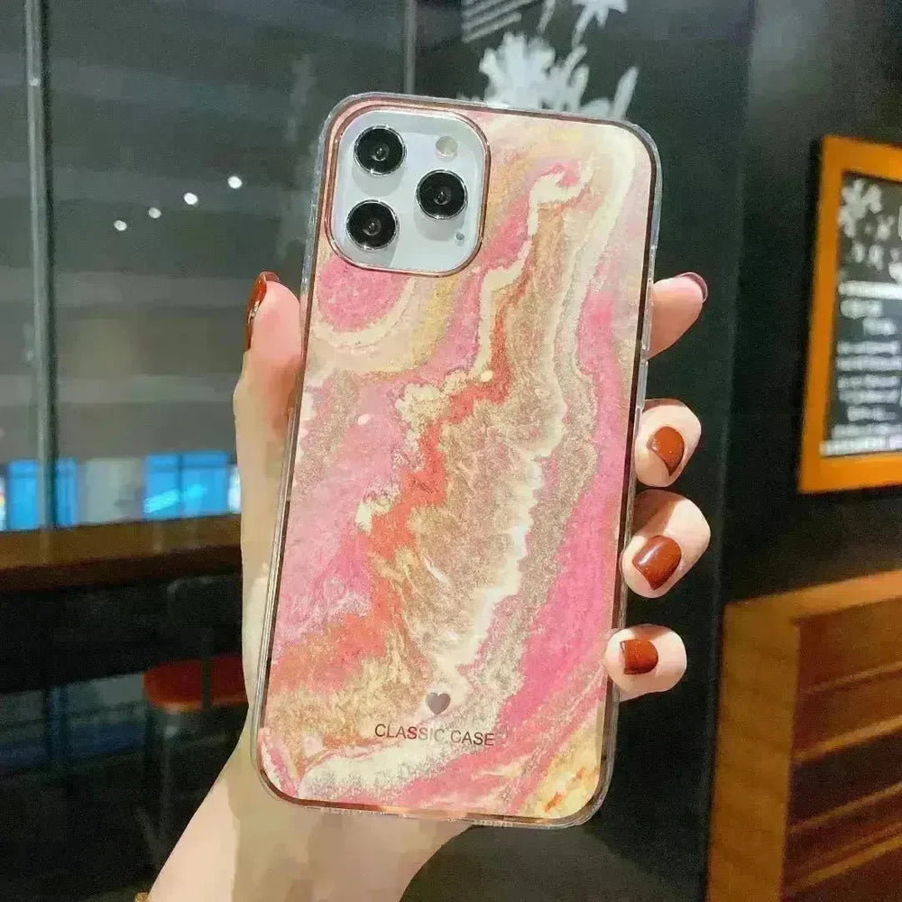 Electroplating silicone iphone case - EX-STOCK CANADA
