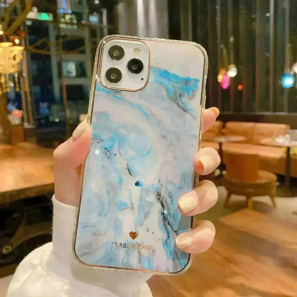 Electroplating silicone iphone case - EX-STOCK CANADA
