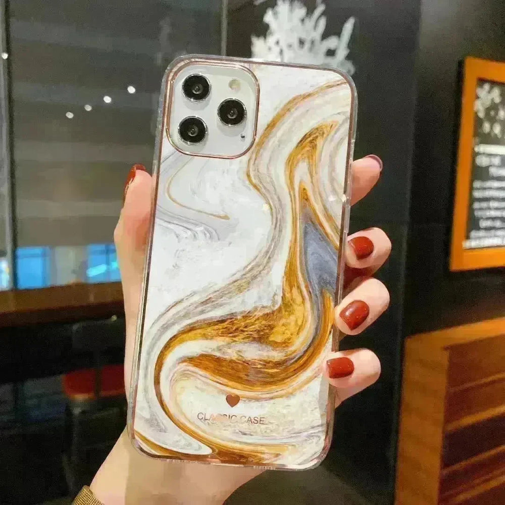Electroplating silicone iphone case - EX-STOCK CANADA